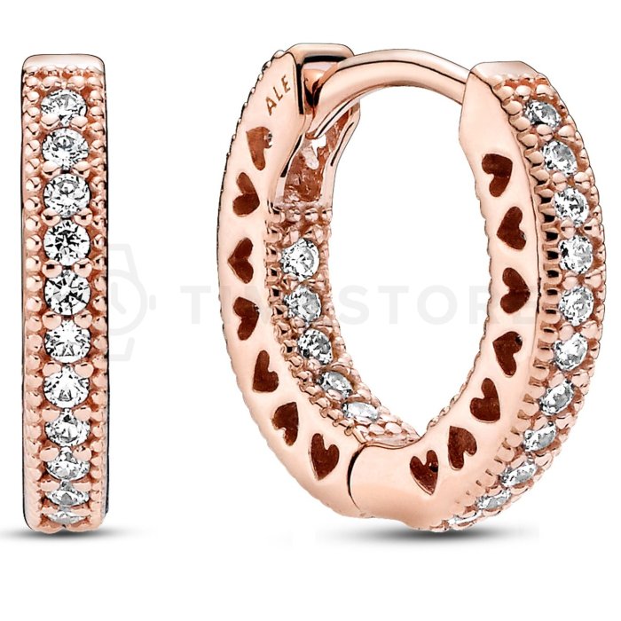 Дамски обеци Pandora Signature 286317C01