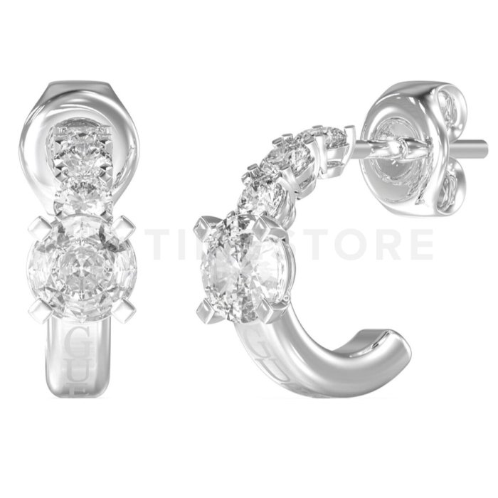 Дамски обеци Guess JUBE06271JWRHT/U