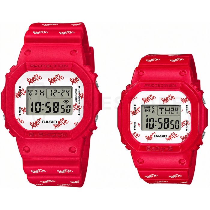 Унисекс часовник Casio G-Presents Lover's LOV-20B-4