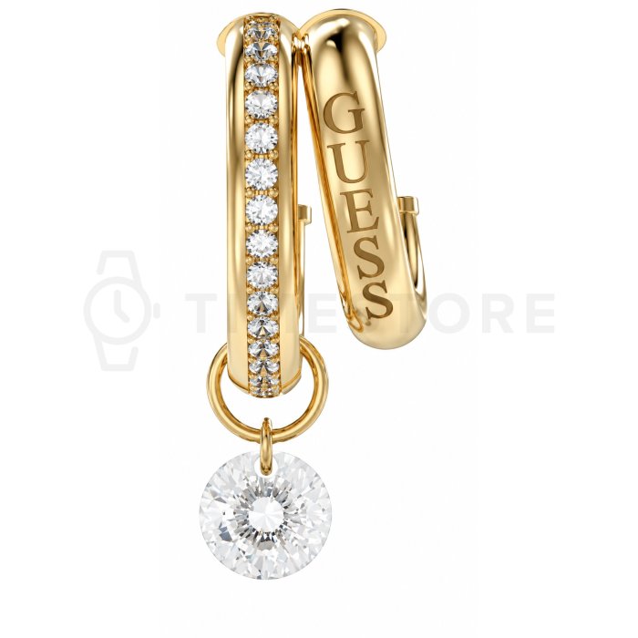 Дамска единична обеца Guess JUBE03294JWYGT/U